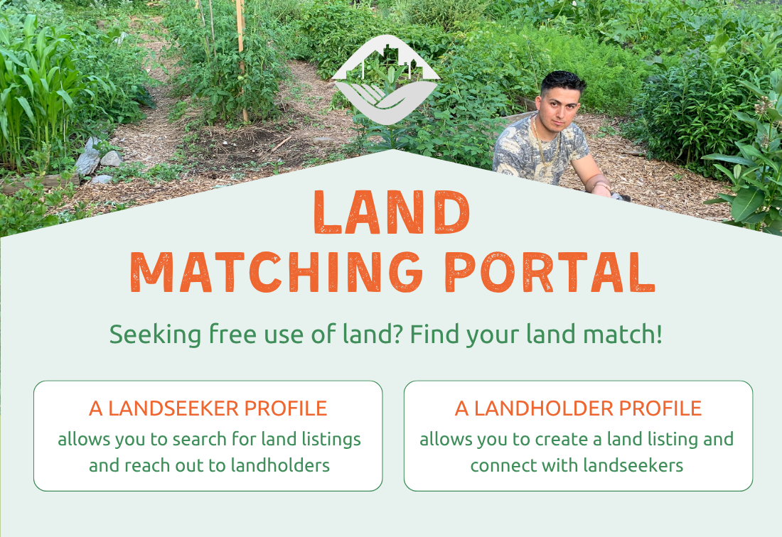 land matching portal