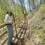 Avi at Red Fox Ravine Overlook Trail 